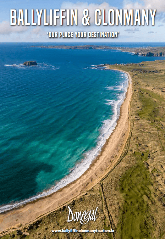 Cover of Ballyliffin Clonmany Tourism brochure